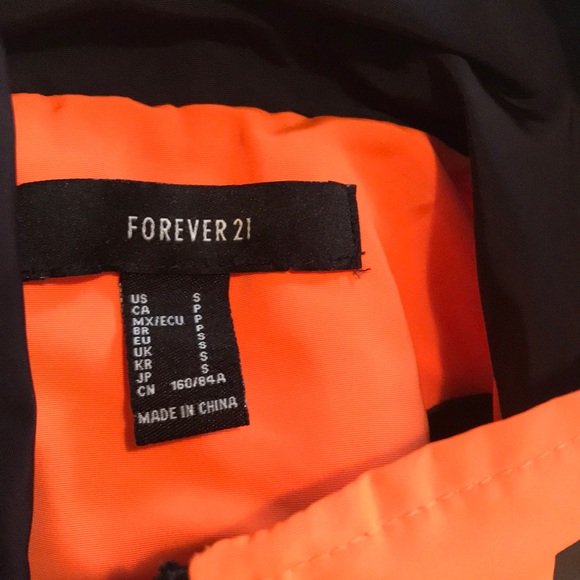 SOLD Forever 21 Limited Edition NYC Neon Jacket - Picture 8 of 9